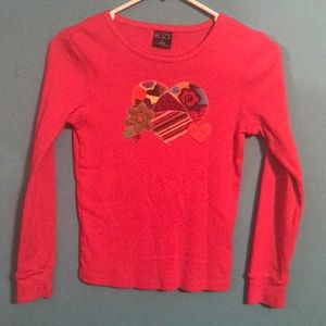 Girls Pink Long Sleeve Shirt